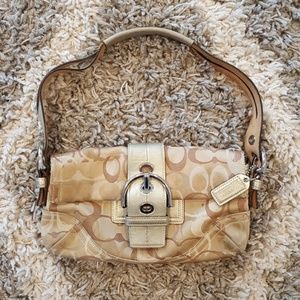 COACH Optic Signature Shoulder Bag